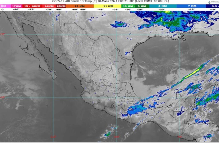El frente número 41 sobre el mar Caribe, deja de afectar a la República Mexicana
