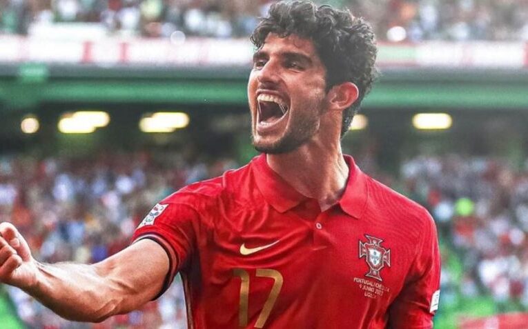 Gonçalo Guedes se emociona por jugar en el Estadio Azteca ante México