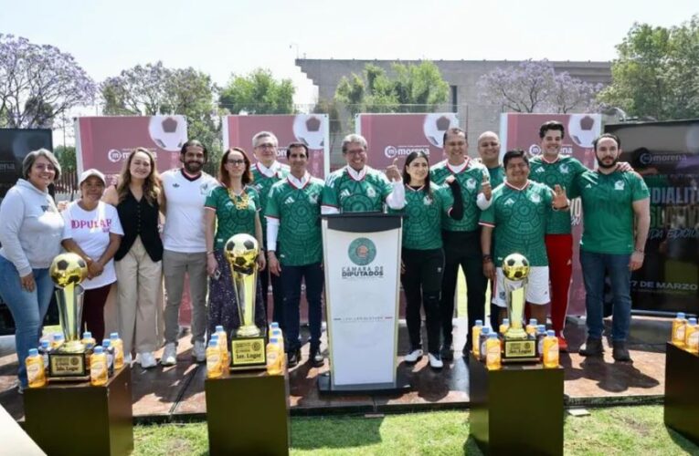 Ricardo Monreal Ávila inaugura segundo Mundialito Legislativo en el Palacio de San Lázaro
