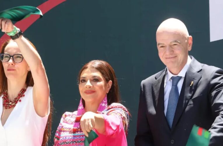 Gianni Infantino afirma que estar en México es algo especial: “aquí se inventó el futbol”