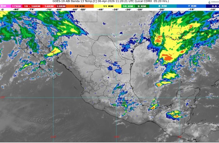 El frente frío 43 se extenderá sobre el golfo de México