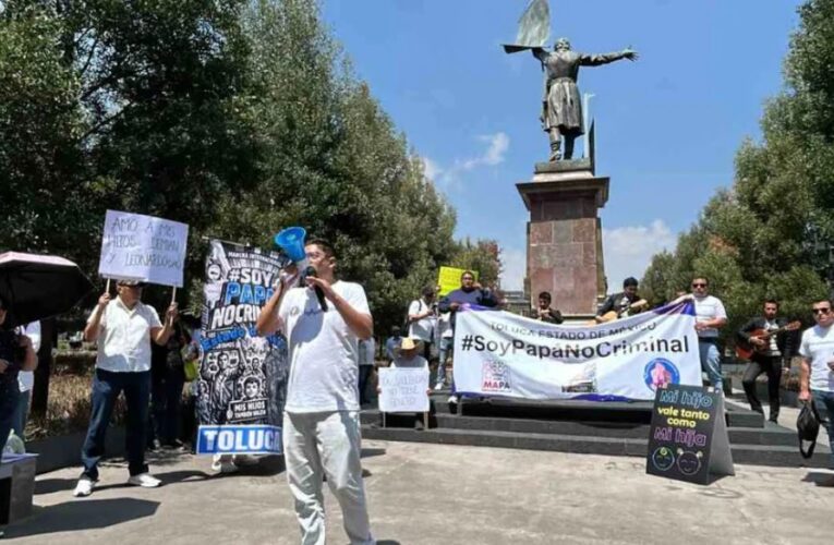 “Soy Papá No Criminal”: Exigen igualdad para hombres en procesos familiares en Edomex