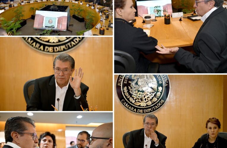 Ricardo Monreal coordina agenda legislativa para el cierre del periodo en San Lázaro