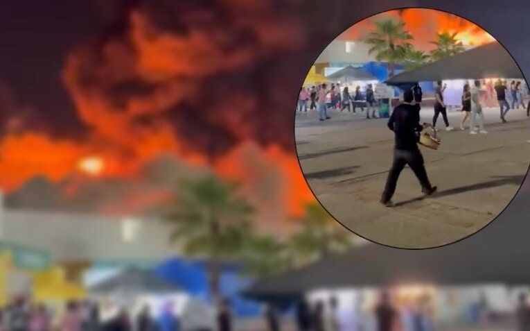 Fallecen 5 personas tras incendio en Nave 1 del Parque Tabasco