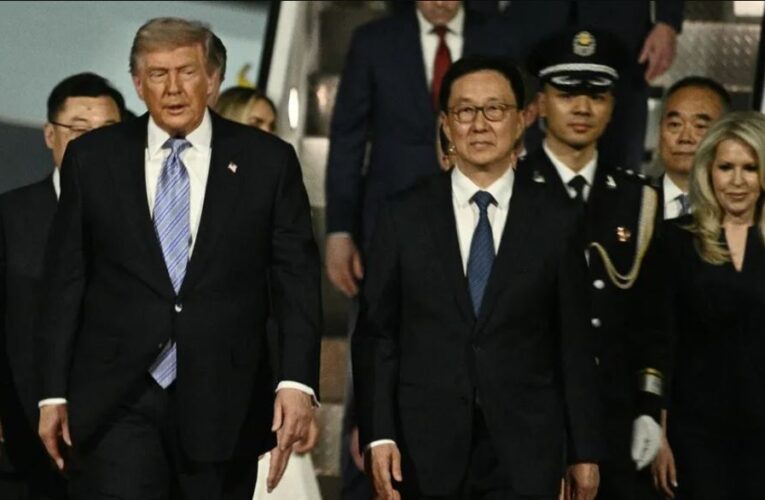 Donald Trump llega a Beijing; se reunirá con Xi Jinping, presidente de China