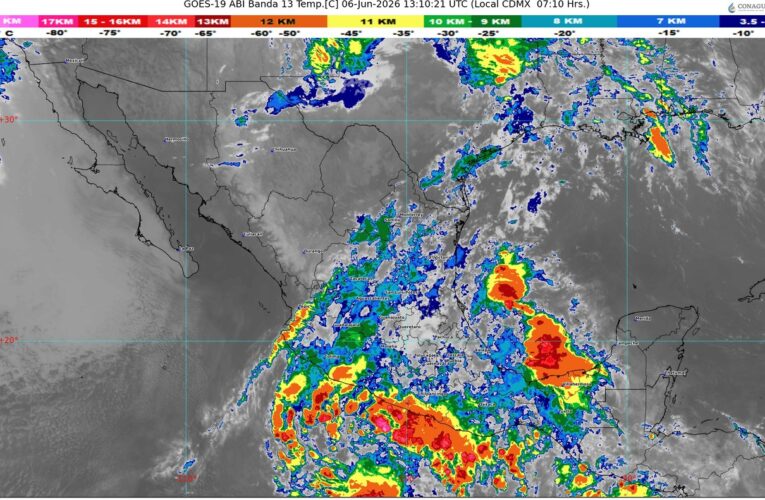 Seguirá el temporal de lluvias en gran parte de la República Mexicana