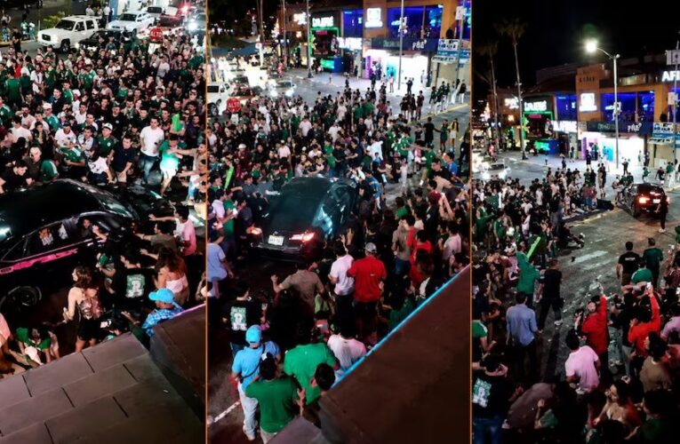 Del festejo al horror: vehículo arrolla a multitud que celebraba el triunfo de la Selección Mexicana en Los Cabos