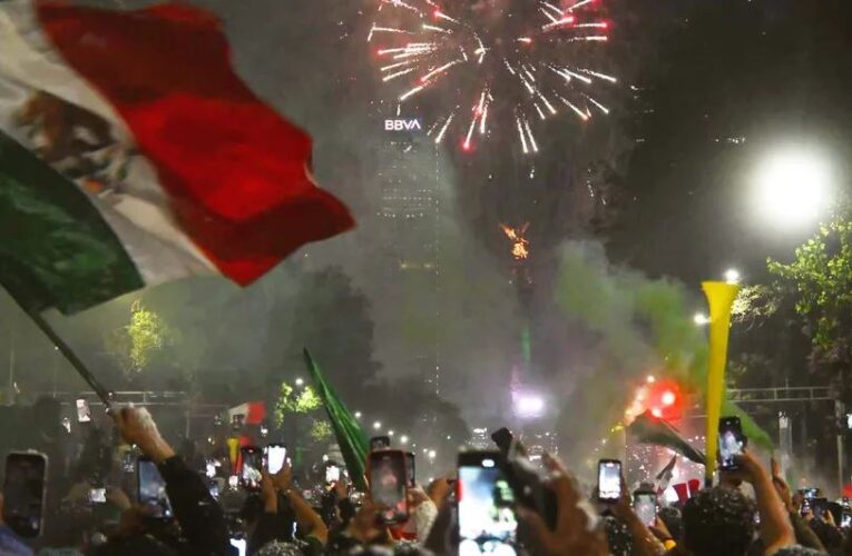 Fallecen tres personas por asfixia durante festejos por triunfo de México en CdMx
