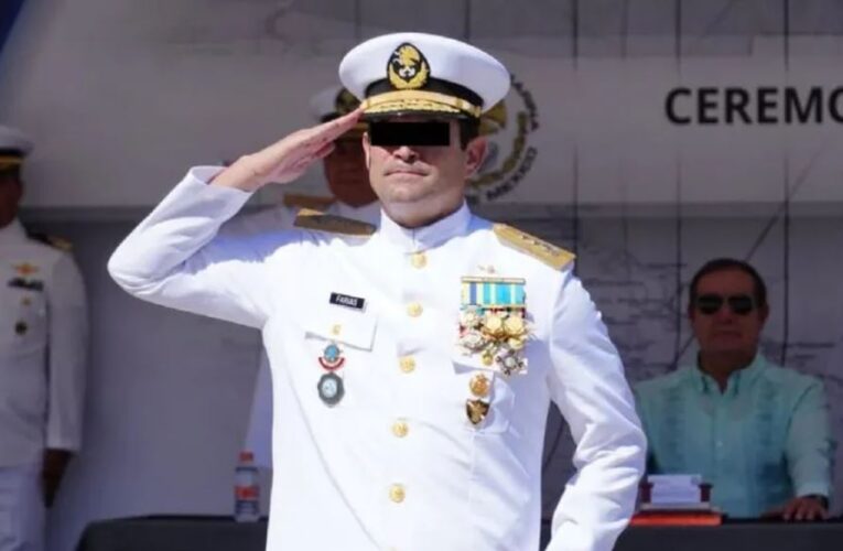 Vicealmirante Farías Laguna solicita ayuda a Claudia Sheinbaum para intervenir en su caso