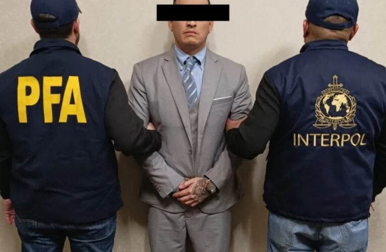 Detienen en Argentina a ciudadano mexicano con pedido de captura de internacional