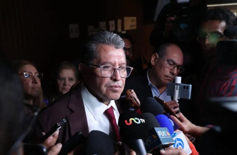 Ricardo Monreal recomienda a Marina del Pilar que denuncie el presunto espionaje