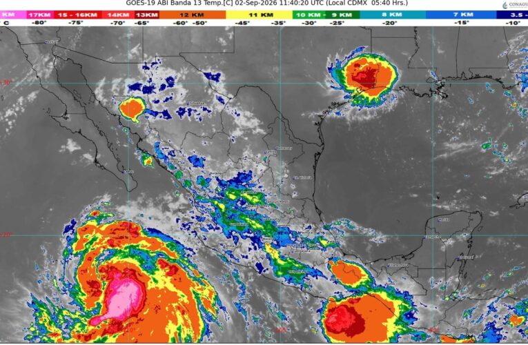 Las ondas tropicales 35 y 36, afectarán al territorio nacional