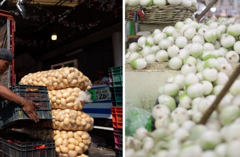 Cebolla y papa encarecen la canasta alimentaria