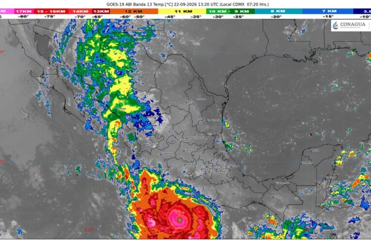 Huracán Polo ocasionará lluvias de muy fuertes a intensas sobre entidades del occidente y sur del país