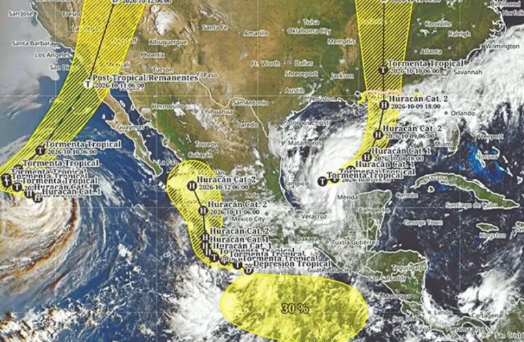 ‘Simon’ y ‘Rachel’ pegan con lluvia; ‘Isaias’ se enfila a Estados Unidos