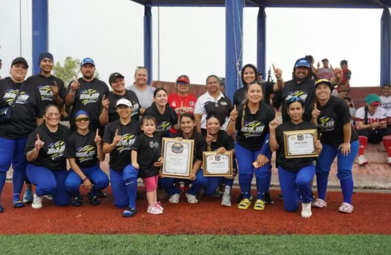 Baja California conquista invicto el Campeonato Nacional de Softbol Máster